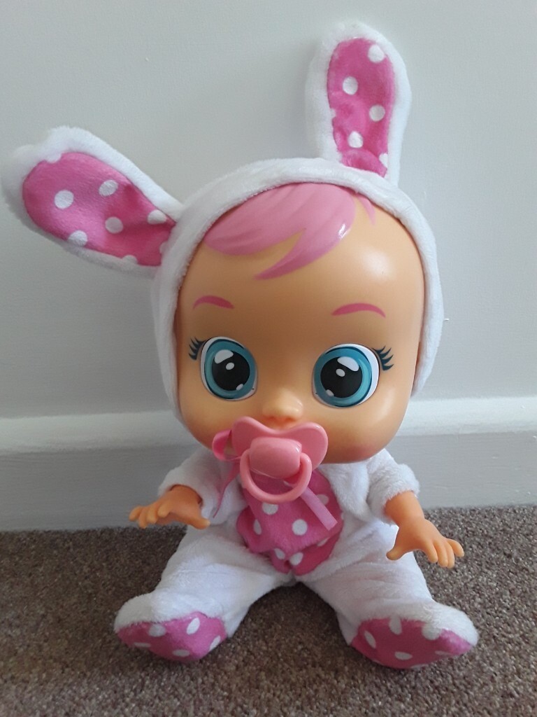 cry babies coney interactive doll